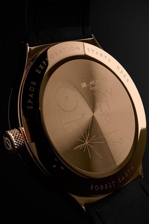 watch rose gold case back space exploration starts here voyager